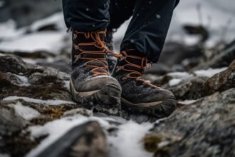 double mountaineering boots