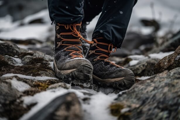 double mountaineering boots