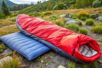 down sleeping bag