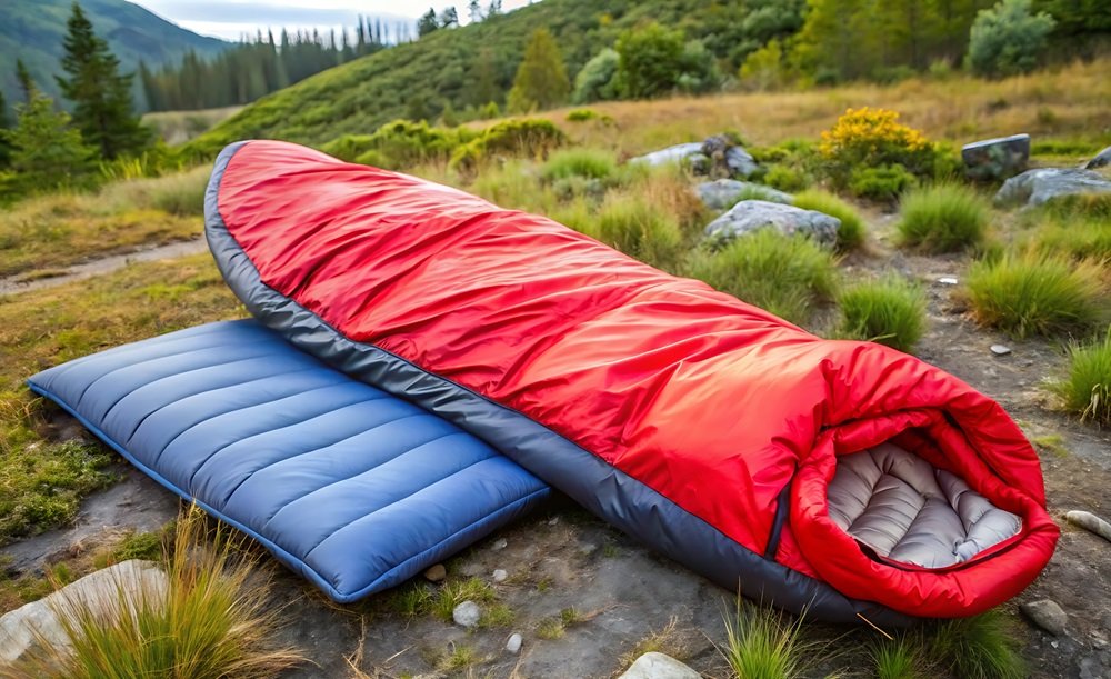 down sleeping bag